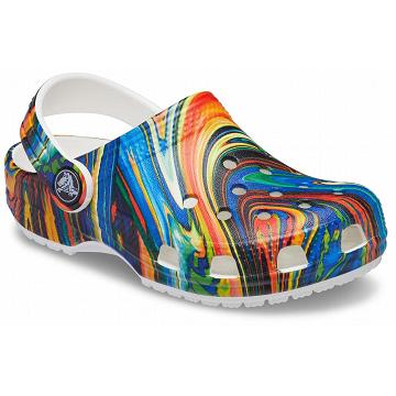Crocs Klassiska Out of this World II Clogs Tjej Orange | Sverige 1502ZUTG